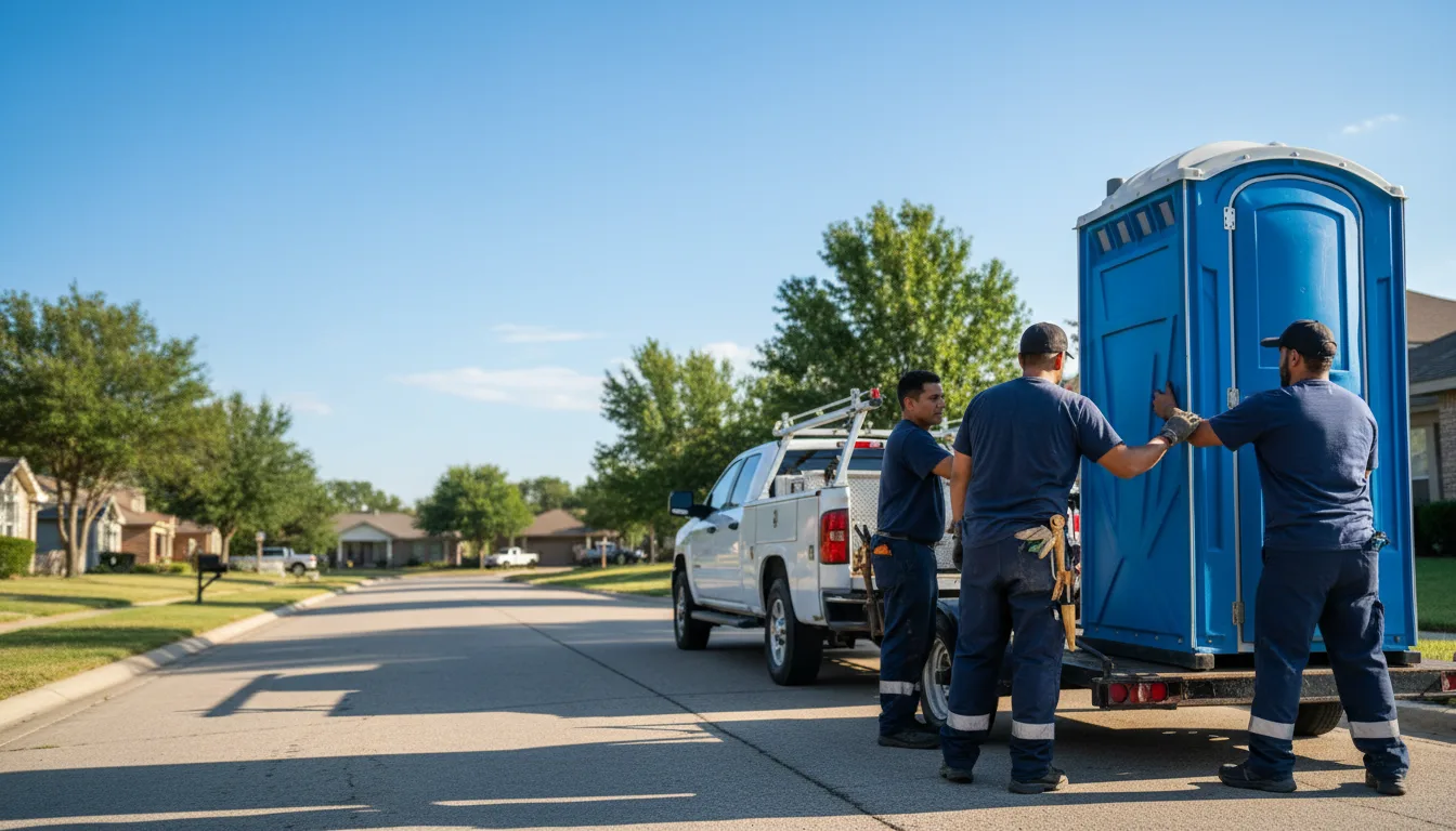 Portable Toilet Rental in Garvin, OK near me